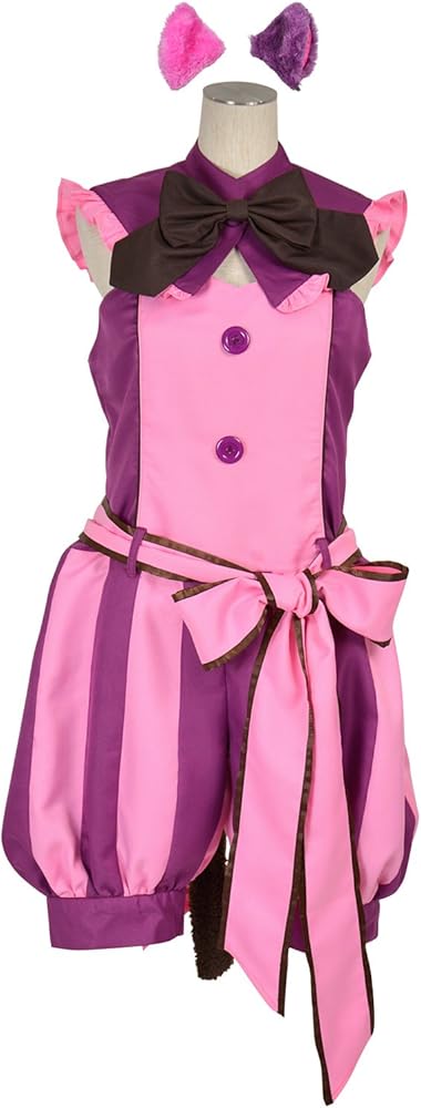 Amazon.co.jp: 8mm チェシャ猫風 ロンパース コスチューム ハロウィン